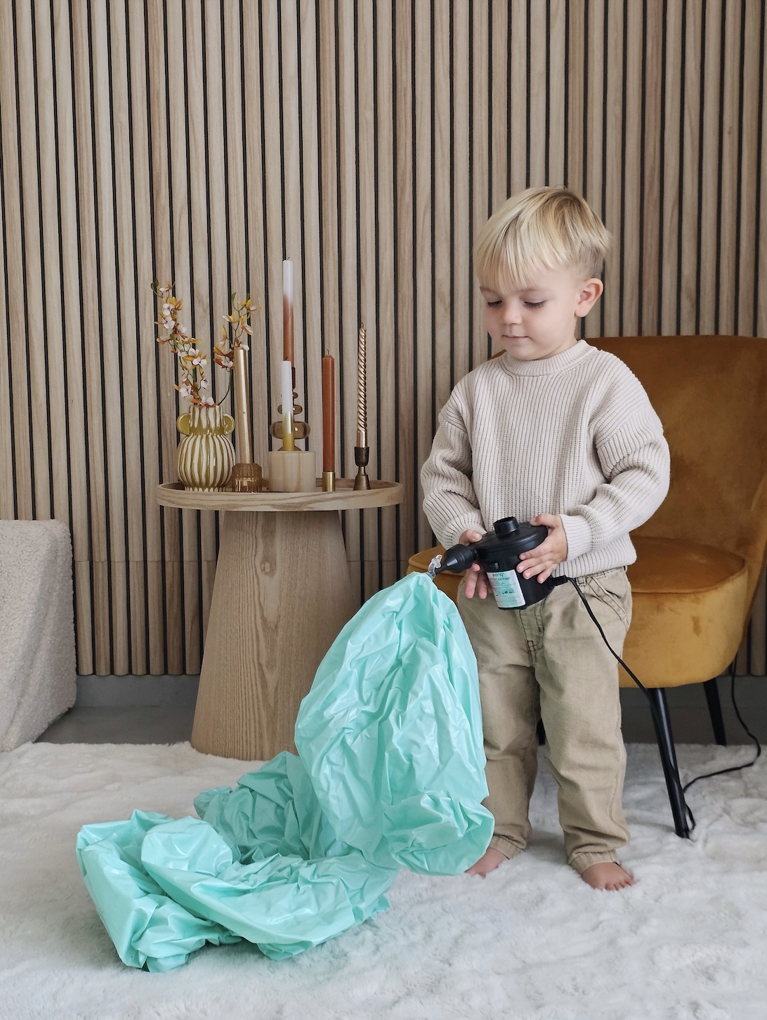 Wiederverwendbare Ballongirlande aus 3 Stück, pastellgrün, 2er-Set – Balloony – Bild 6