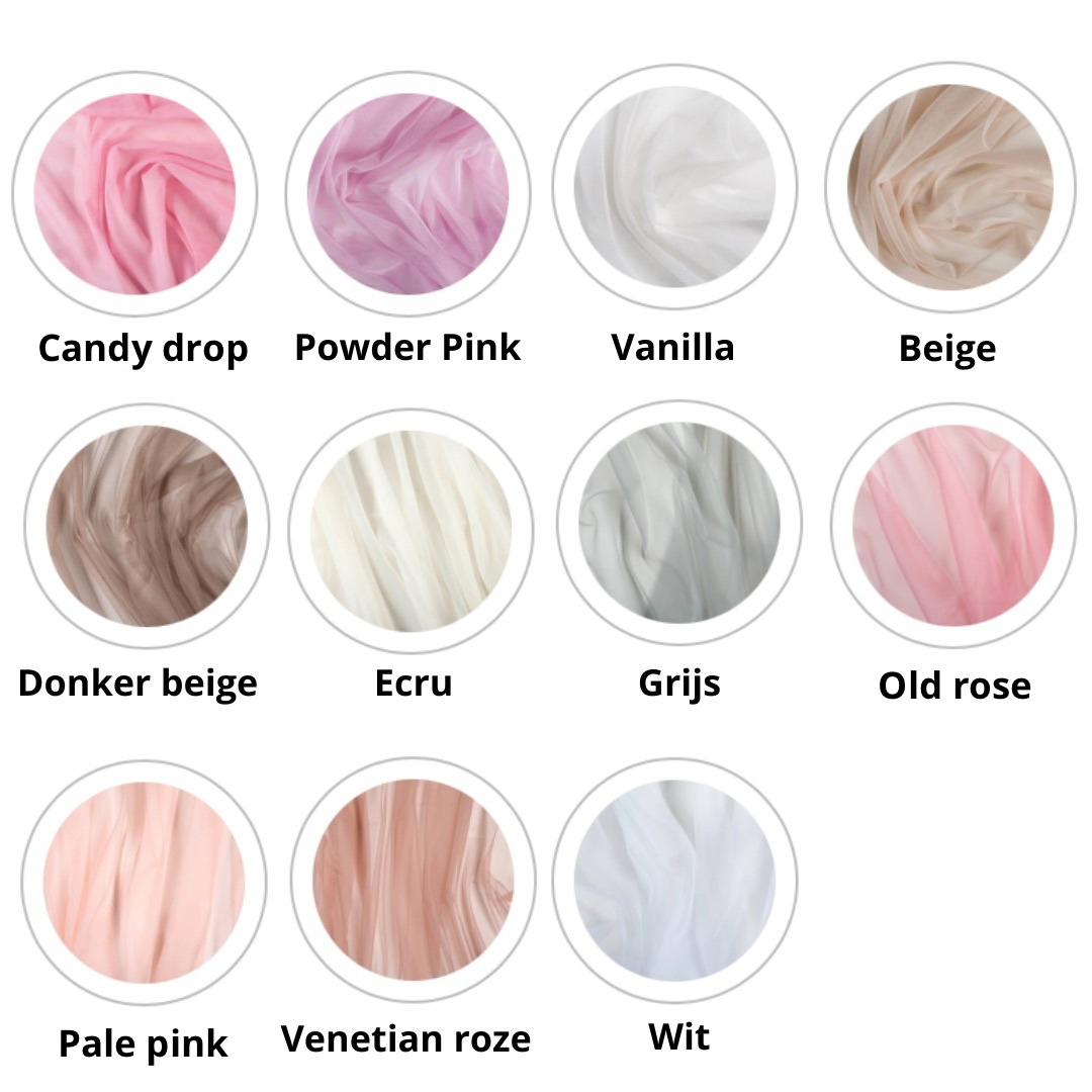 Betthimmel aus Tule für ein Betthaus – Bild 3