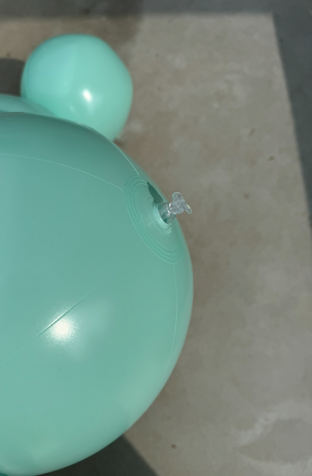 Wiederverwendbarer 3-teiliger Ballonhalter, Pastellrosa, 2er-Set — Balloony – Bild 9