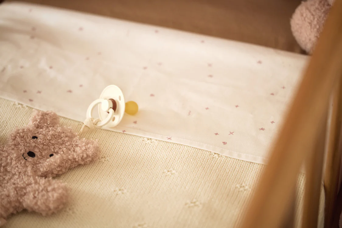 Schnullertuch „Teddybär Wildrose“ – JOLLEIN – Bild 7