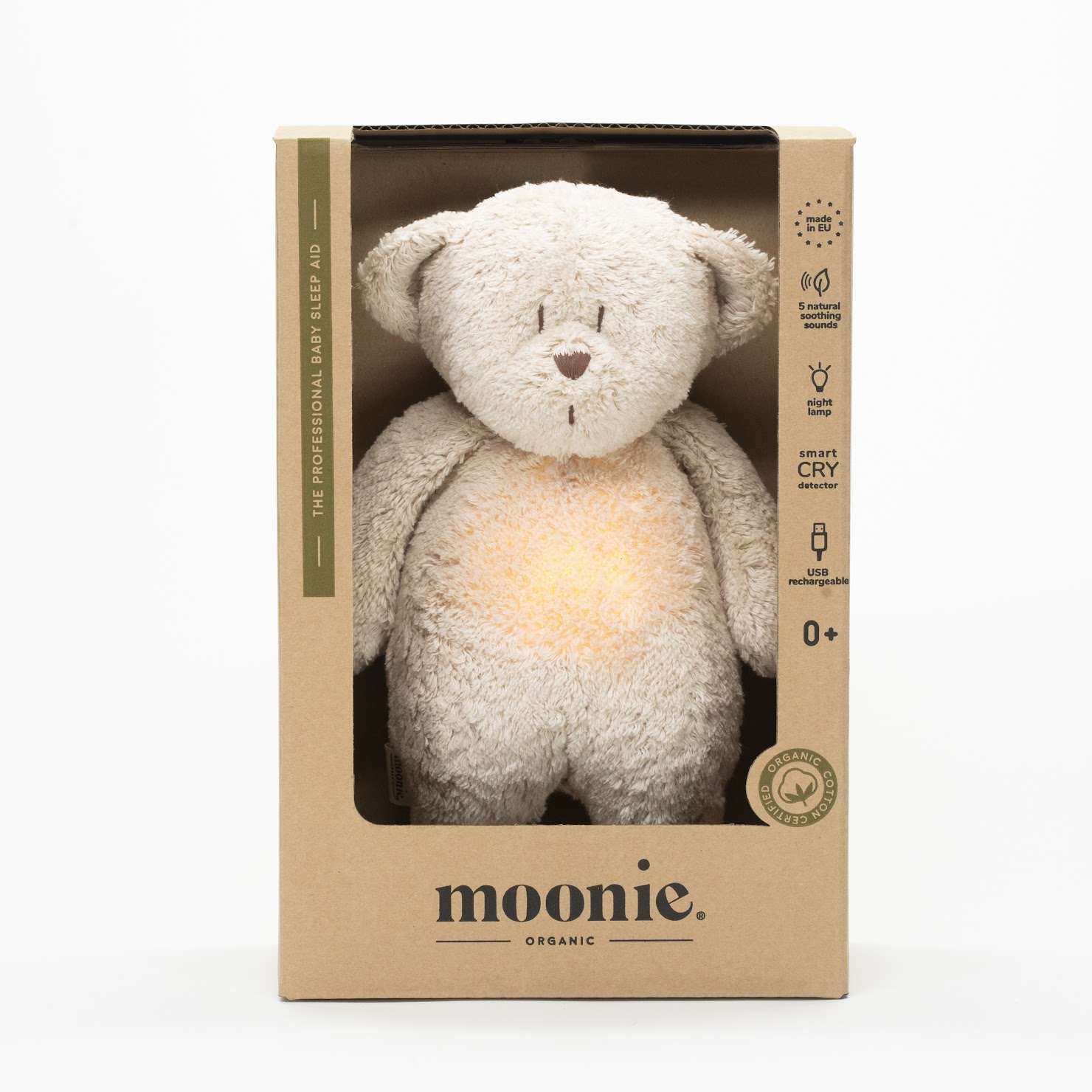 Humming Bear Sand Natur Schlafspielzeug – Moonie – Bild 9
