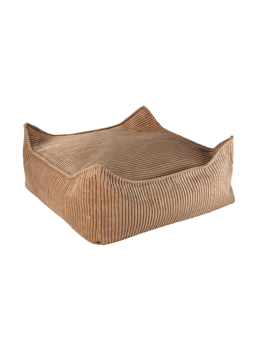 Square Ottoman Toffee – WigiWama