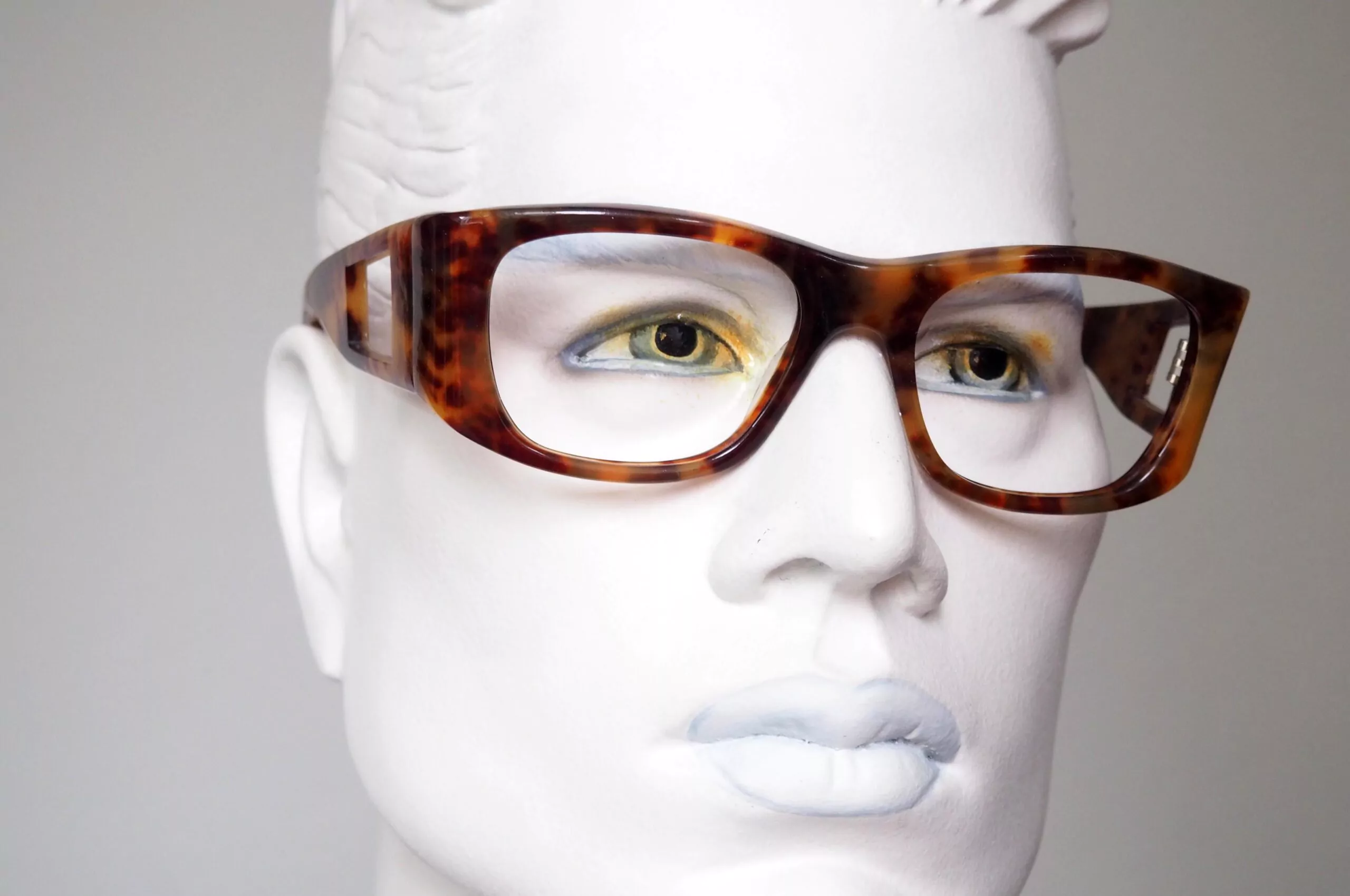 Vintagebrille aus den 80er Jahren, ein Unikat, Vintage Glasses – Bild 3