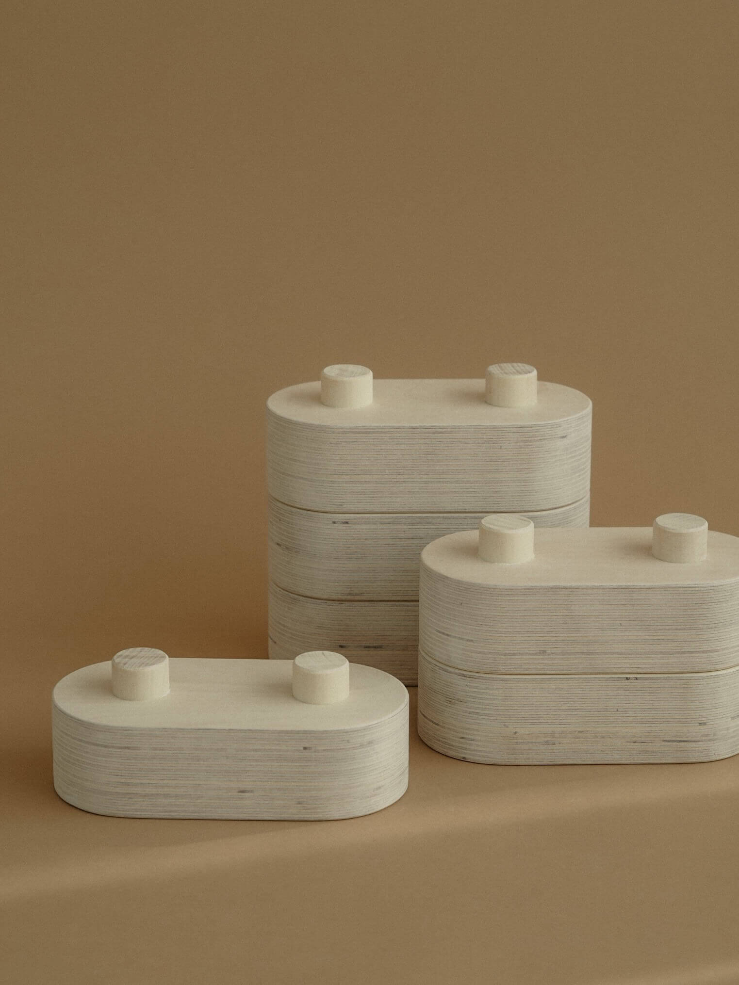 Schwebebalken aus Holz POLKU Birke Large – Fitwood – Bild 9