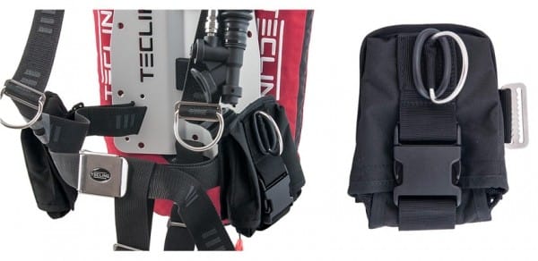 Bleitasche Tecline kleine Ausführung Orange – Bild 2