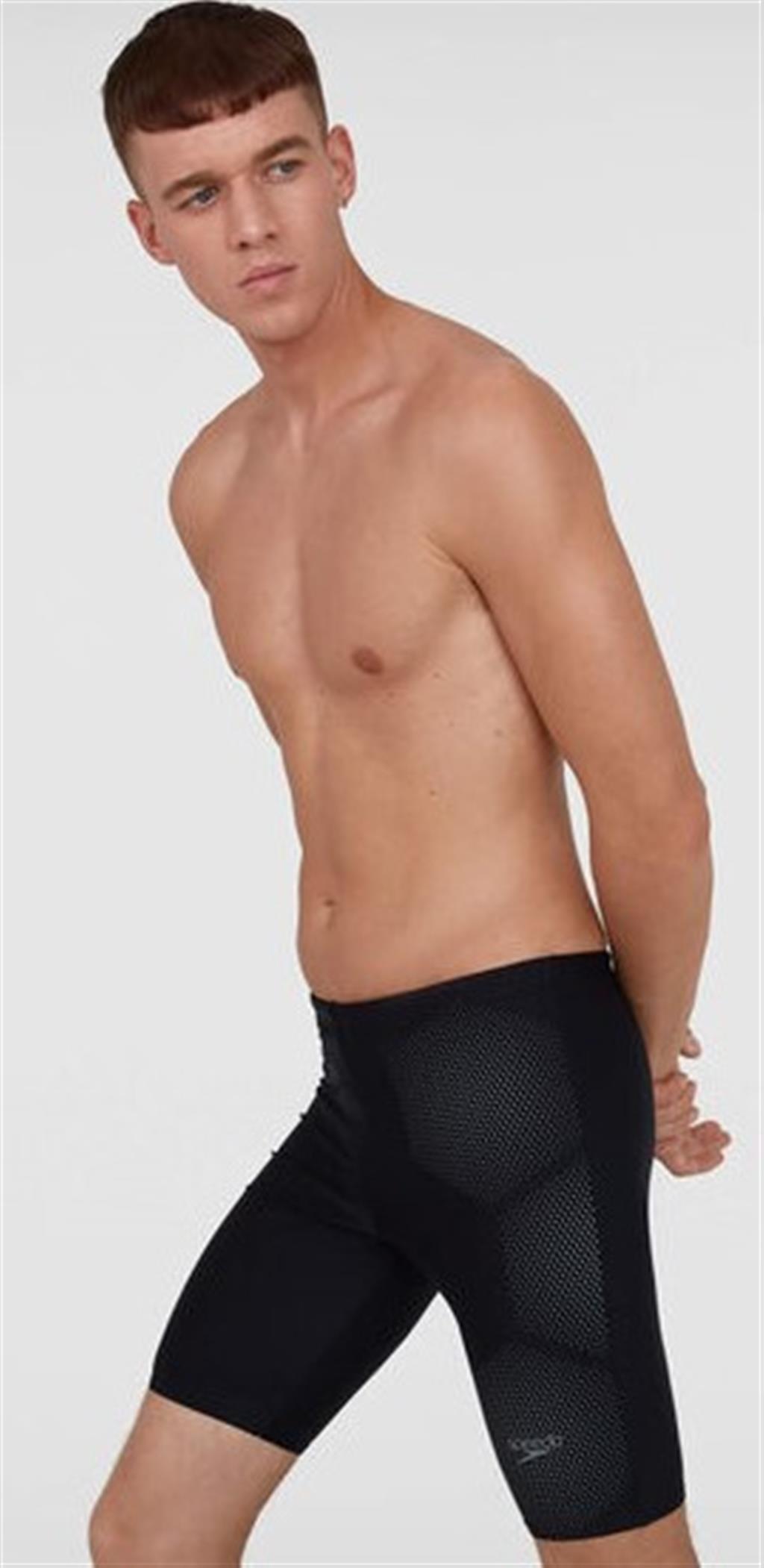SPEEDO JAMMER Herren HEXAGONAL schw/grau
