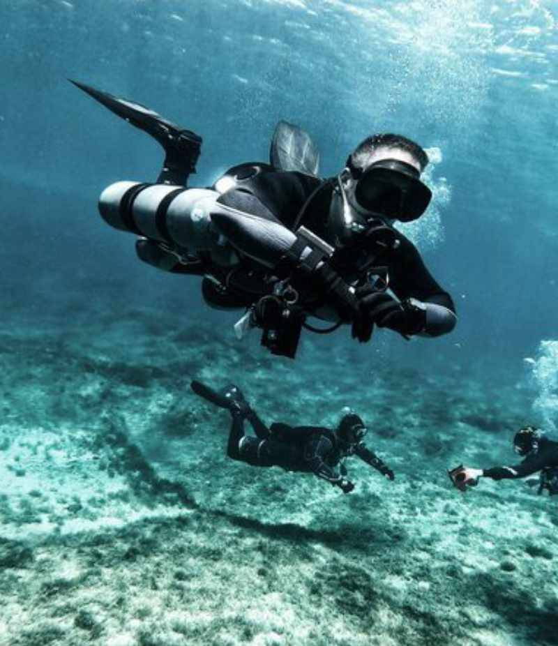 R2 TEC 2 Sidemount Set Extreme Military Line – Bild 2