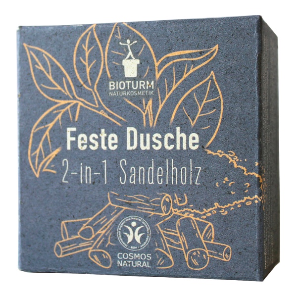 Festes 2-in-1 Waschstück Sandelholz