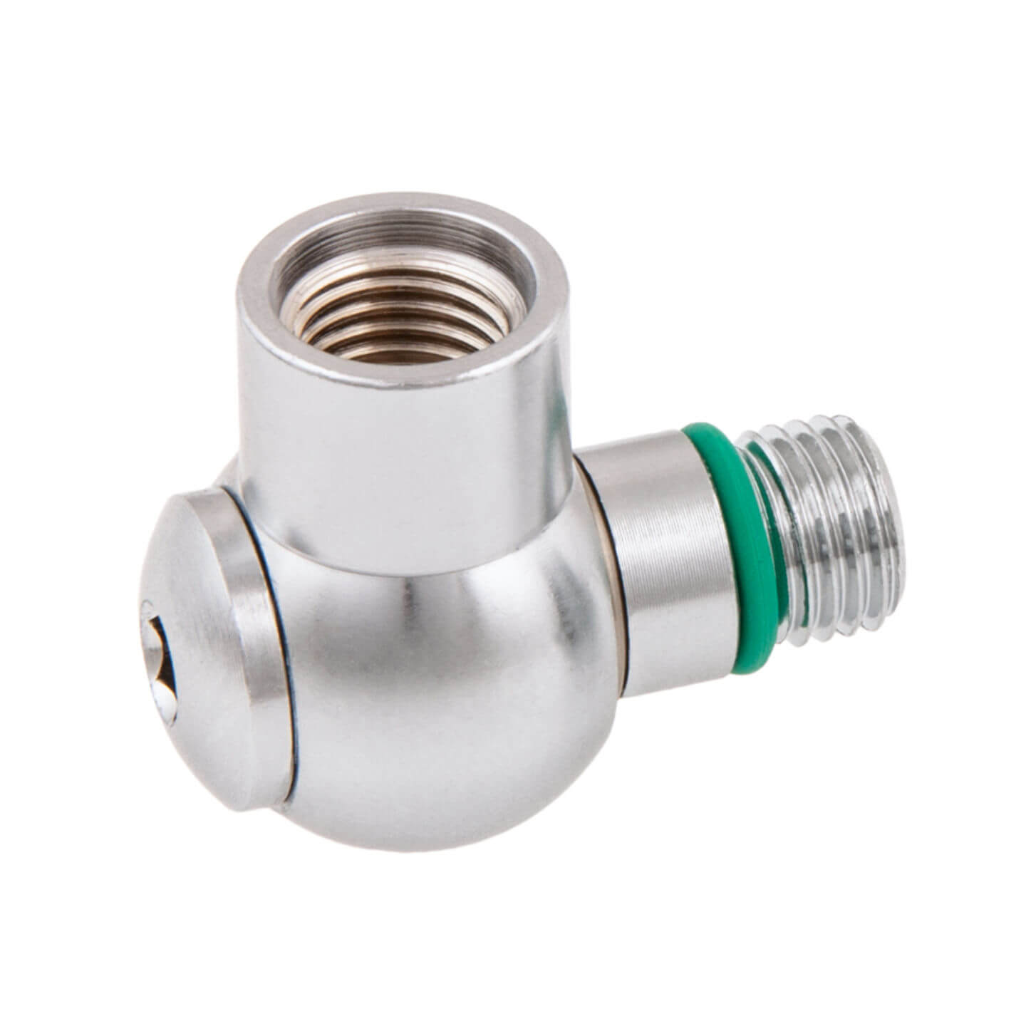 Winkel 90 Grad 7/16″ (Hockdruck) Viton drehbar